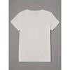 European Size Women's s Trip Graphic T-Shirt - 180gsm Heavyweight Polyester Round Neck Short Sleeve Top with Travel Bag