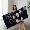 Electronic Rock D-Depeche Mode Anime Beach Swimming Towel Soft Absorbent Washcloth Children's Gifts for Kids Travel Camping Gym