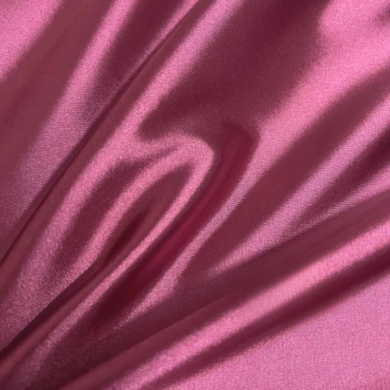 100x150cm Solid-color Satin Export Sandine Soft Impermeable Clothing Fabric DIY Colored Light Pajamas Evening Wear Flowing