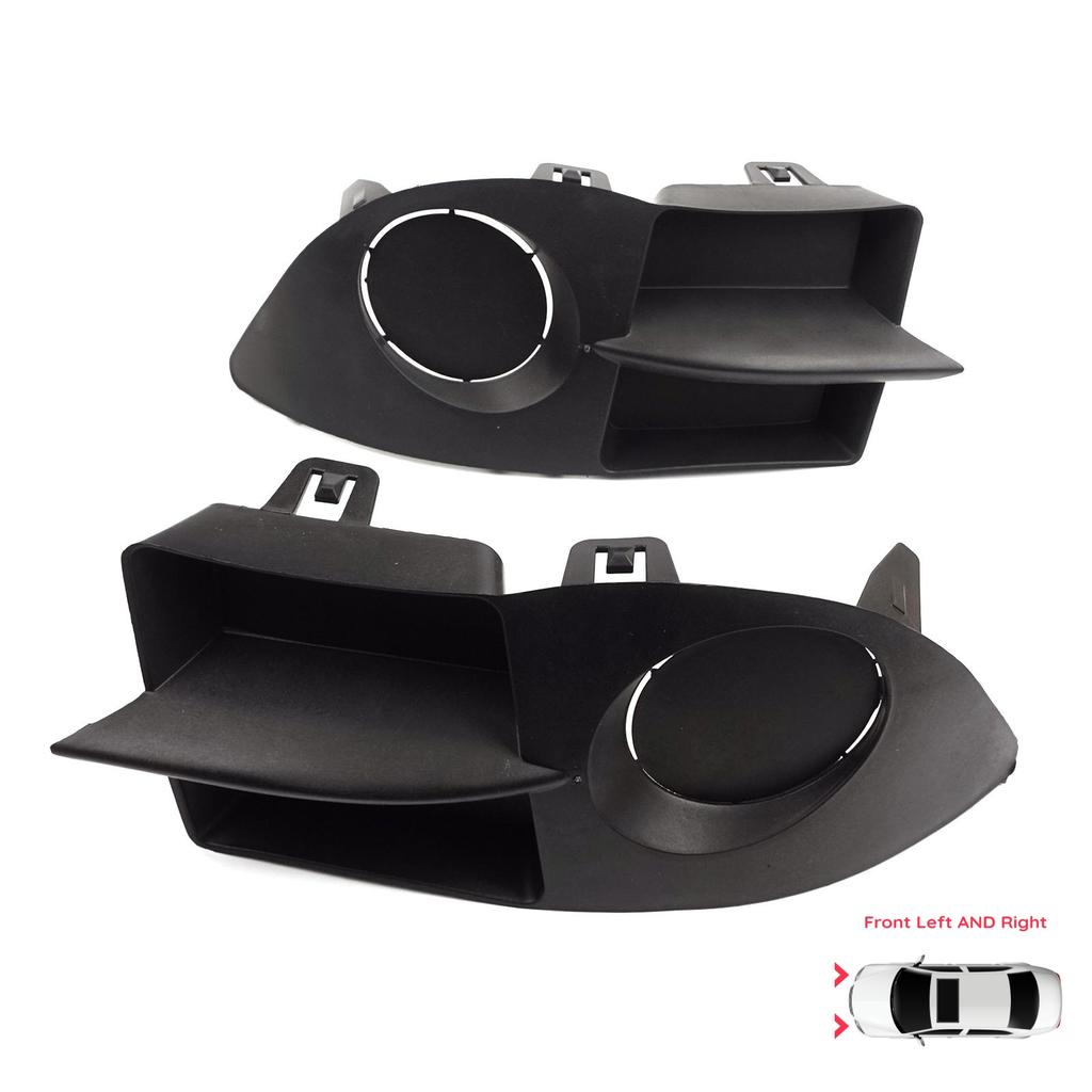 ESP1243 Front Bumper Fog Light Frame Housing Left Right for Renault Clio II Phase 4 Symbol MK1 Campus 2006-2008 7702295498