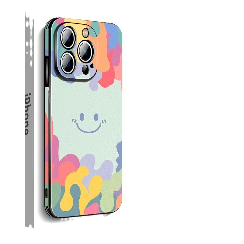Applicable To Apple 15Pro Mobile Phone Case New Light Luxury Men and Women iPhone14Promax Fashion Leather 13/12/1