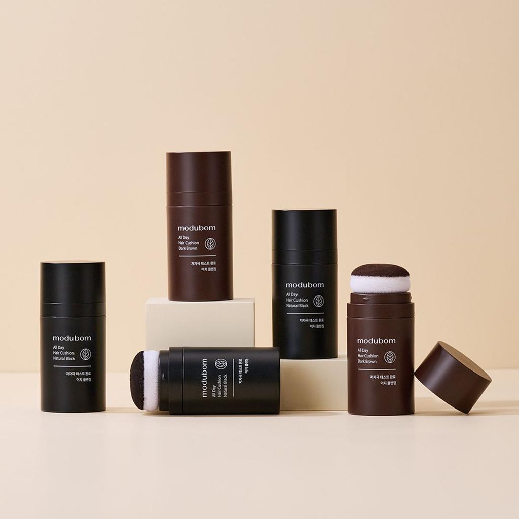 All Day Hair Cushion Brown/Black