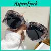 Fashion Round Face Sunglasses For Women With Protection And Leopard Frame For Outdoors