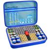 Battery Organizer Case With Tester Holds 150+ AA AAA 9V C D Lithium Button Batteries Hard Shell For Home Garage Batteries