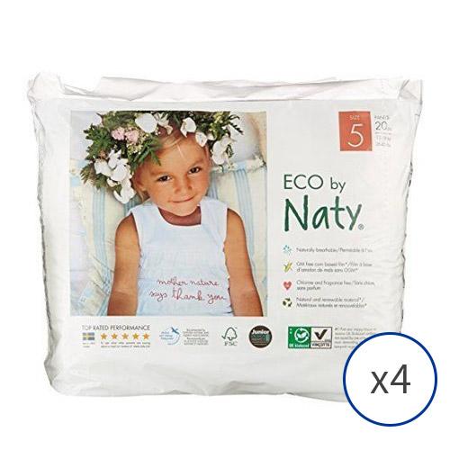 

Neti Eco Panty Diaper Stage 5 (12-18kg) 4 packs of 20