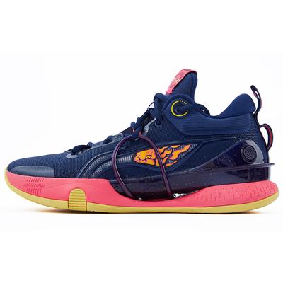 Li Ning Speed 8 Premium BOOM Technology Fabric Cushioning Slip Resistant Abrasion Resistant Mid Top Light Foam/ ABAR071-7