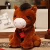 Year Of The Horse Lucky Plush Toy With Hanging Decoration For Kids Gift Collection