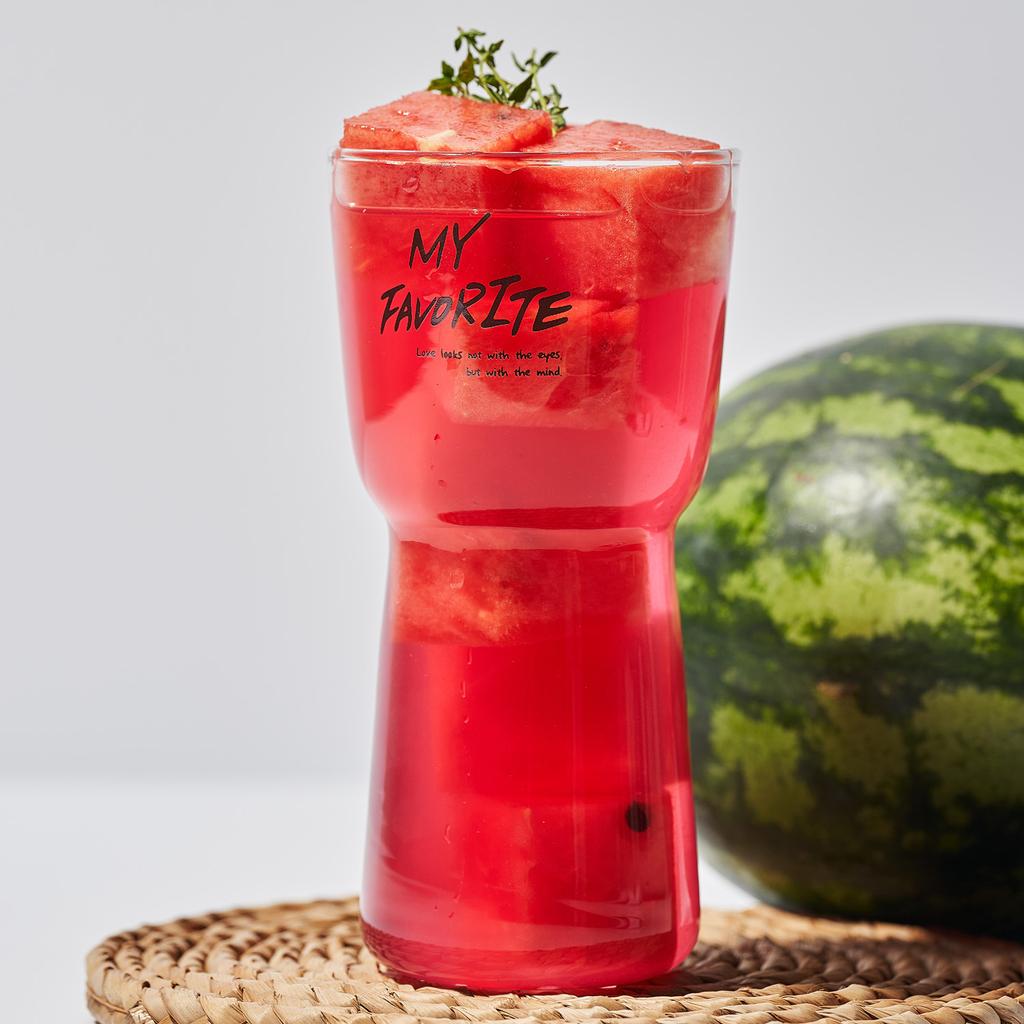 LASSIETTE Můj oblíbený skleněný hrnek (350 ml, 450 ml) Nádobí zelené