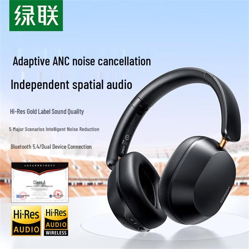 

UGREEN HiTune Max5c Adaptive Noise Cancelling Wireless Over-Ear Headphones