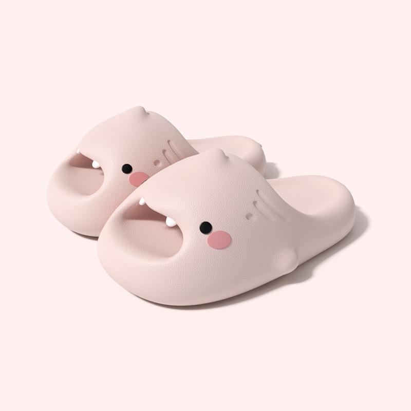 

Летние милые тапочки-акулы для детей 2025 года - Детские, для мальчиков и девочек, домашние сандалии 21cm (fits 20cm)