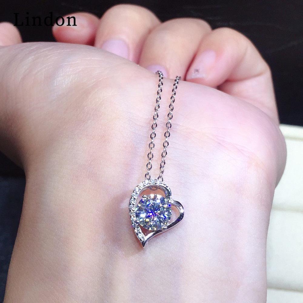 

Lindon Женское ожерелье с подвеской из посеребренного циркония Модный подарок