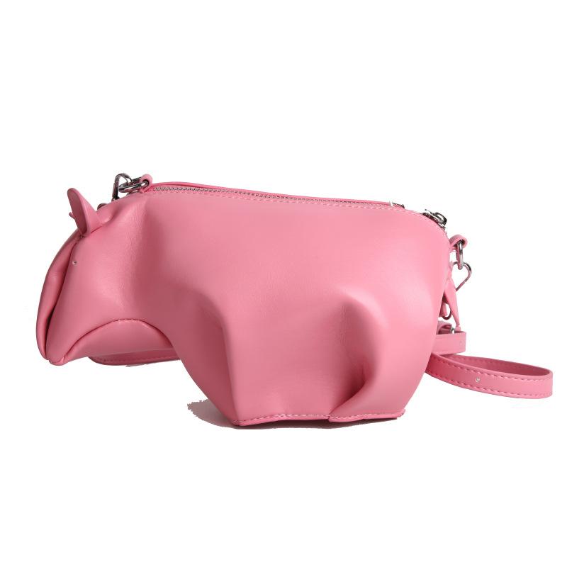 Personality Funny Calf Styling Bag 2025 New Japanese Cartoon Girl Foreign Style Versatile Shoulder Bag Small Messenger Tide