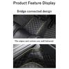 Auto Floor Mats Automobile Carpet Cover Car Foot Pads For BMW 3 Series 2013-2017 Years Accessories Protective Pad