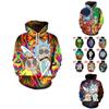 Morty Rick Und 3D-Druck Damen Herren Pullover Hoodie Sweatshirt Jumper Oberteile