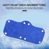 6PCS Soft Hard Hat Sweatband Snap Anti-dirty Helmets Sweat Pads Helmet Lining Pad  Summer