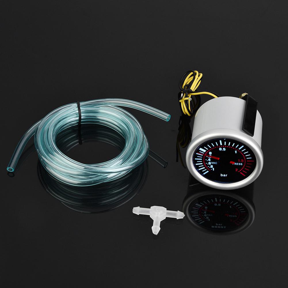 Turbo Boost PSI Gauge Meter 2" Car Universal 12V LED Digital Turbo Boost PSI Gauge Meter PSI Gauge LED Digital Turbo Boost Gauge