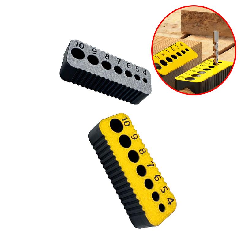 Precise Drill Guide Accessory for Straight Holes, Multifunctional DIY Woodwork Jig Block Tool, 1PC