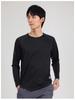 Men's Outdoor Quick-Dry Loose-Fit Long Sleeve Running Shirt - Plus Size, Sweat-Wicking, Marathon Team Uniform for Spring and Autumn Fitness