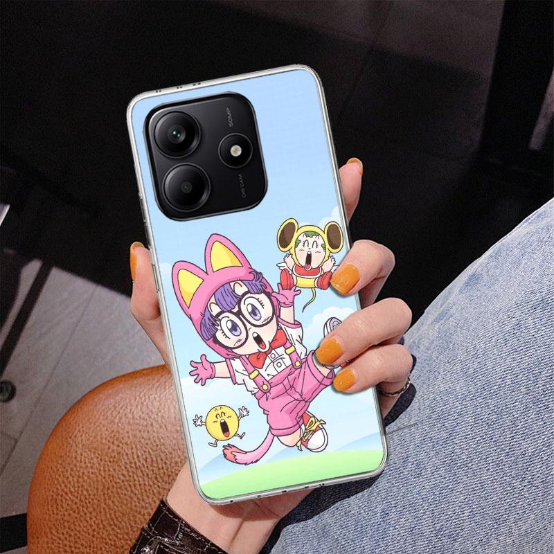 Arale Dr Slump Phone Case For Xiaomi Redmi Note 15 14 13 12S 12 11 Pro Plus 14S 11S 11E 10 10S 11T 5G Personalized Cover Redmi N