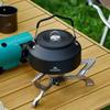 1.4L Camping Stovetop Teapot with Handle Ultralight Coffee Water Kettle Metal for Outdoor Travel Camping Cooking
