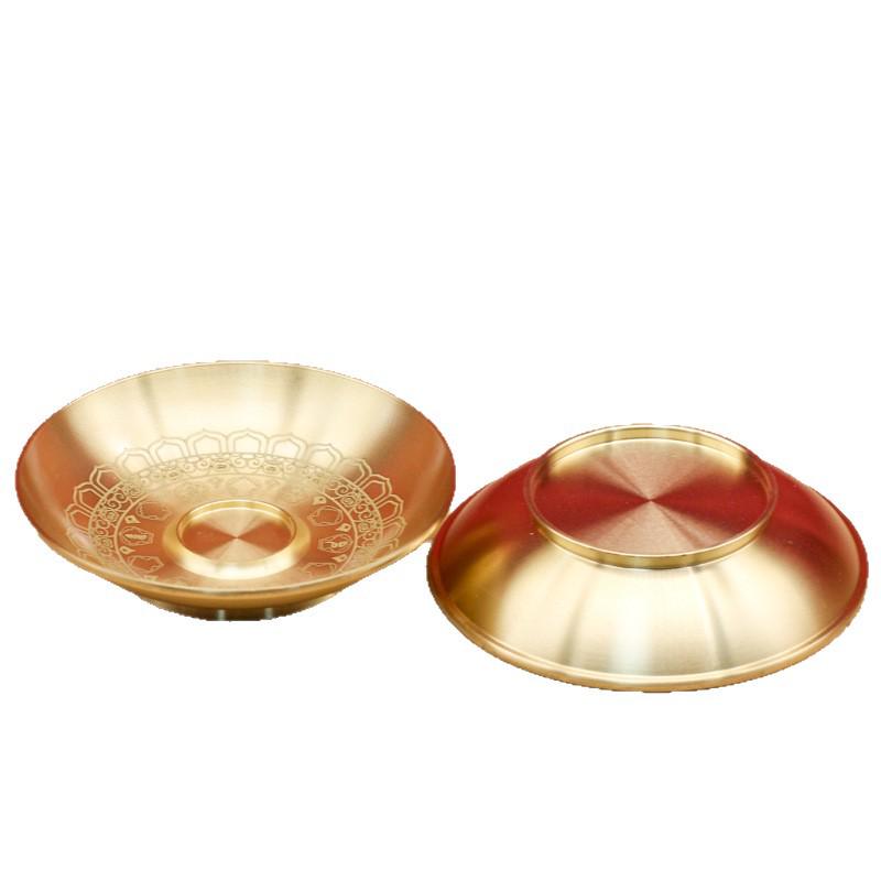 Brass Lotus Incense Holder & Burner for Sticks - Ideal for Sandalwood & Home Worship.