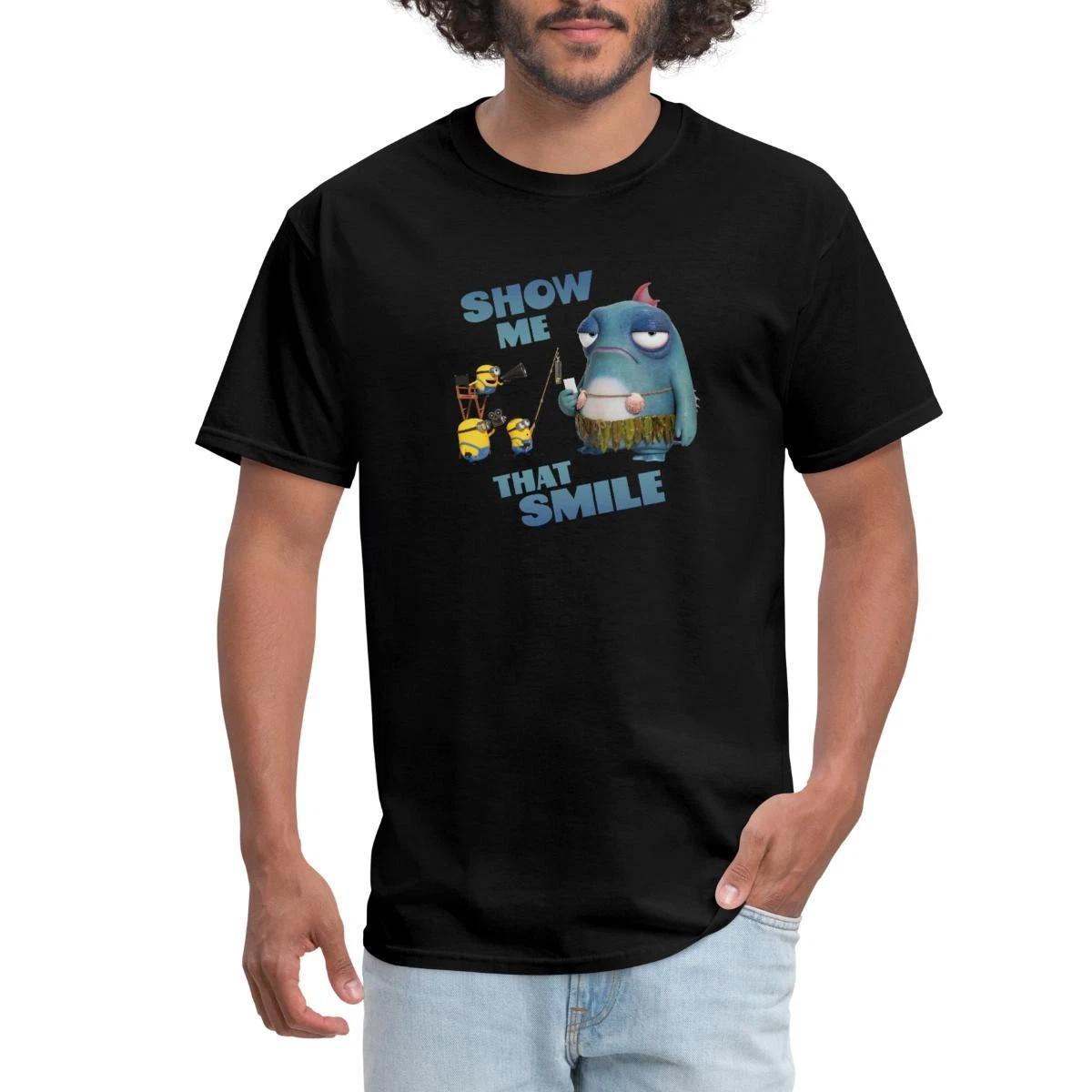 Minions Quote Show Me That Smile Phillip Men s T-Shirt XS