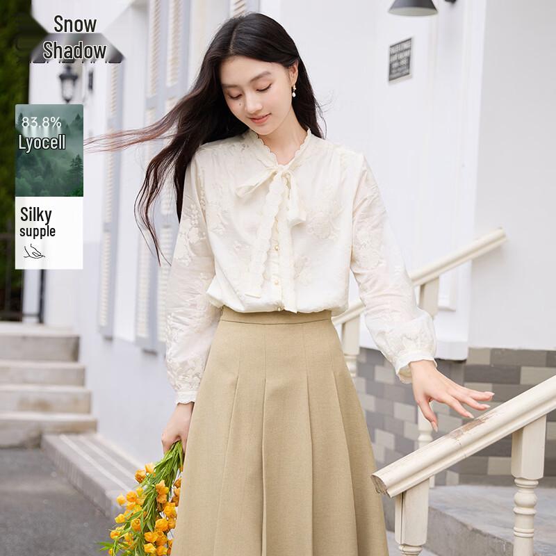 Women s Bow Tie Chiffon Shirt XL