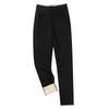 High Waist Black Shark Leggings - Plus Size Velvet Winter Pencil Pants