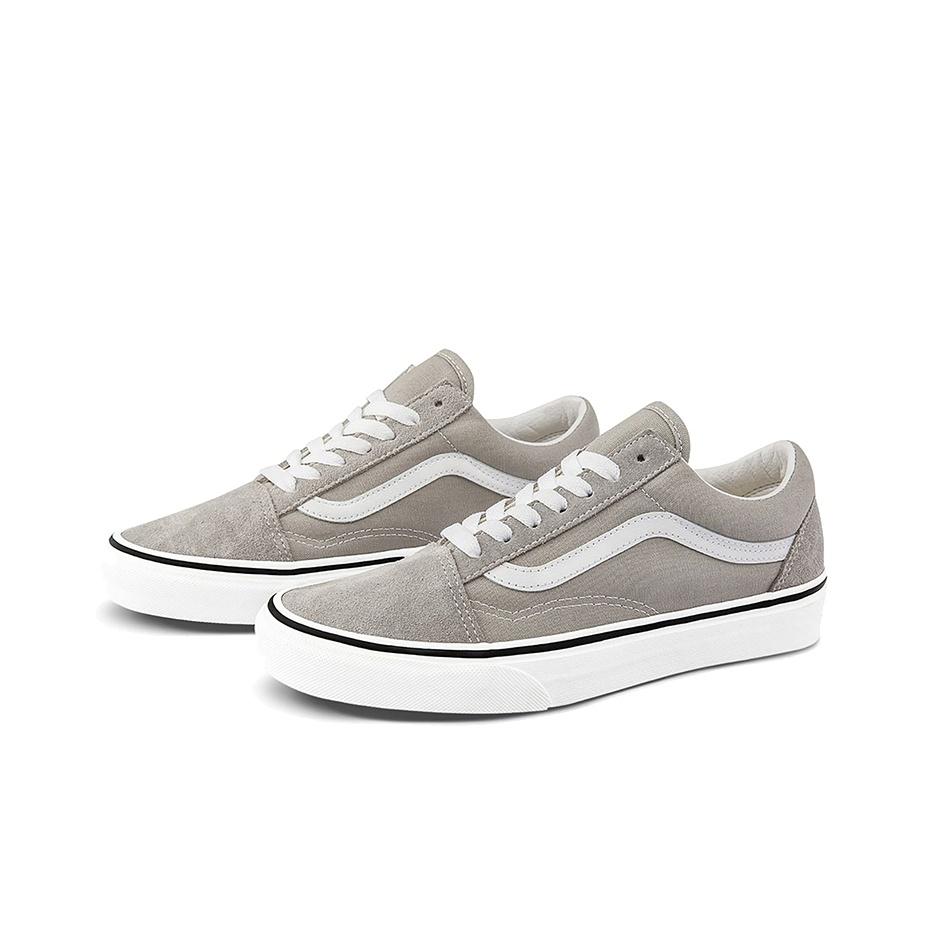 Vans Old Skool Low Top Skate Shoes Unisex Sneakers White Gray VN0A4U3BIYP