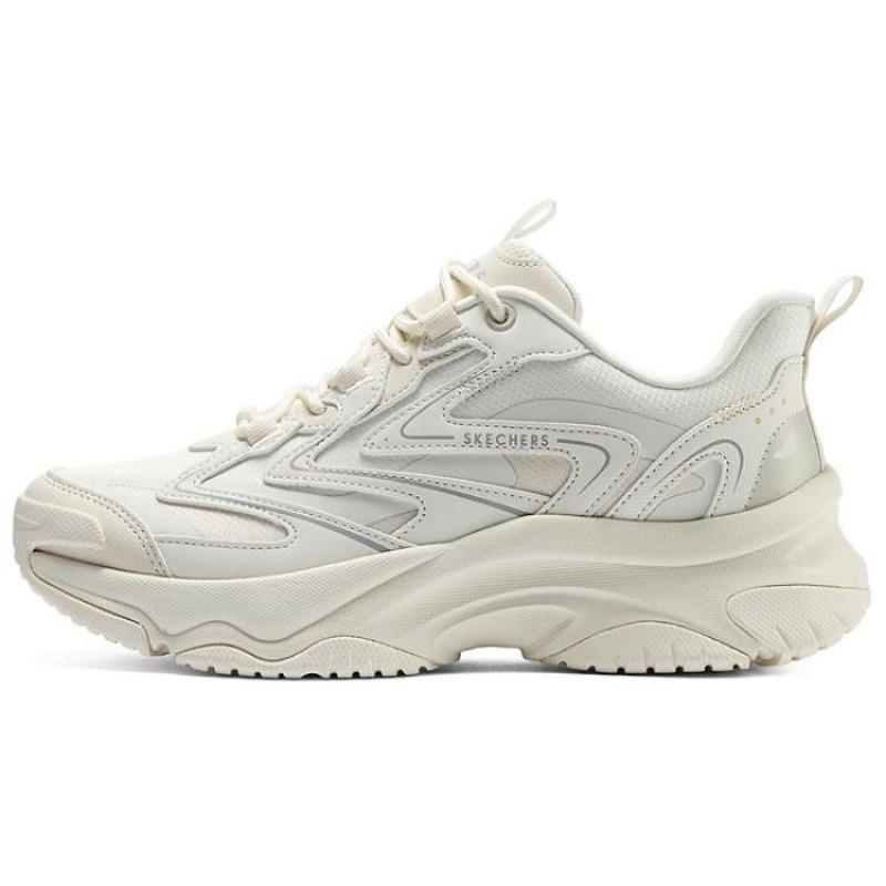 Skechers Street Moonhiker Women Low Top Casual Shoes White 177592-WHT 38