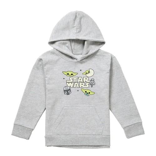 Star Wars The Mandalorian Childrens/Kids Grogu Badge Hoodie