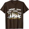 Funny Bird Mom Seagull Mother's Day Apparels Seagull Mom Funny Mama Humor Ocean Life T-Shirt Women's Fashion Mommy Novelty Gift