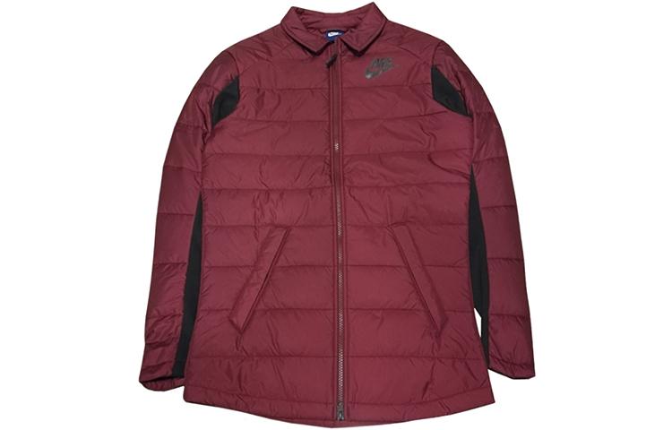 Nike Puffer Jackets Men s Lapel Moderate Puffer Jacket 943355-677 L