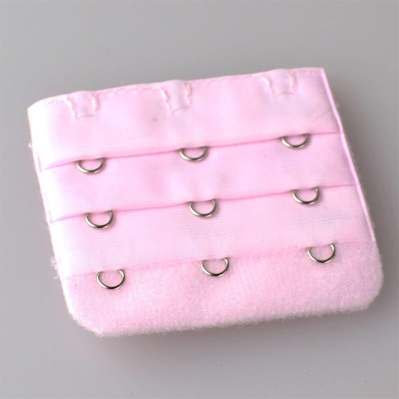 5PC Elastic Bra Lengthened Buckle Extension Bra Buckle Extenders Strap 3 Hooks 3 Rows Underwear Women Lingerie