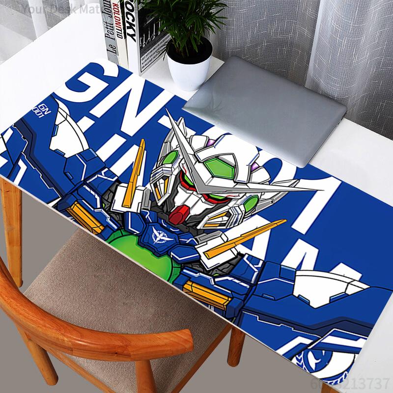 Mouse Pads Gundam Mouse Pad Gaming Large Dywan Gamer Keyboard Desk Mat Table Carpet Mousepad XXL 900x400 For Computer