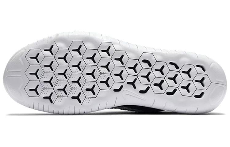 Nike Free Rn Flyknit 2018 Black White 942838-001