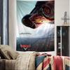 CCars DIY Wall Tapestry Art Science Fiction Room Home Decor Wall Art Decor