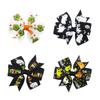 Creative Skeleton Halloween Bow Hair Clip Pumpkin Bat Pumpkin Hairpin Spider Korean Style Bat Duckbill Clip Party