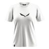 Salewa SOLID DRY Women's T-shirt White 00-0000027019_0011 R S