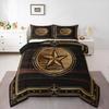 Erosebridal Western Aztec Comforter Set King Size, Boho Farmhouse Bedding Set for Kids Boys Teens Ethnic Southwest Bull Skull Cow Quilt Amer