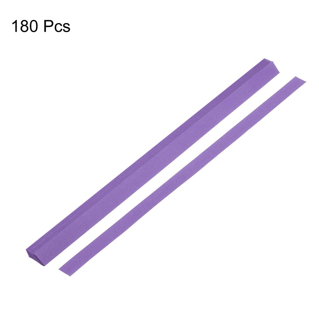 180 Arkuszy Papierów Origami w Gwiazdki 17 Kolorów Zestaw Paski Papieru Gwiazdki do Rękodzieła Dekoracja Szczęśliwa Gwiazdka DIY Rękodzieło Artystyczne