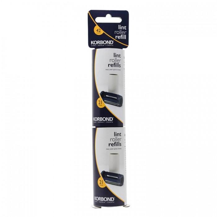 Korbond Lint Roller Refills 2pk