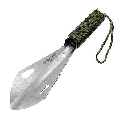 Camping Shovel Ti Multi-Purpose Hiking Shovel with Survival Rope Lightweight Portable for Camping