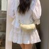 Simple Crossbody Mini Croissant Bag, Casual and Versatile, Lightweight Dumpling Bag, Crossbody Bag, Women's Small Bag