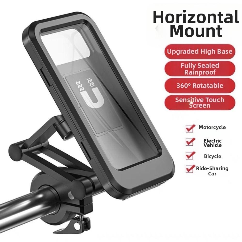 Adjustable Motorcycle Phone Holder Waterproof Phone Navigation Holder  Mobile Navigation