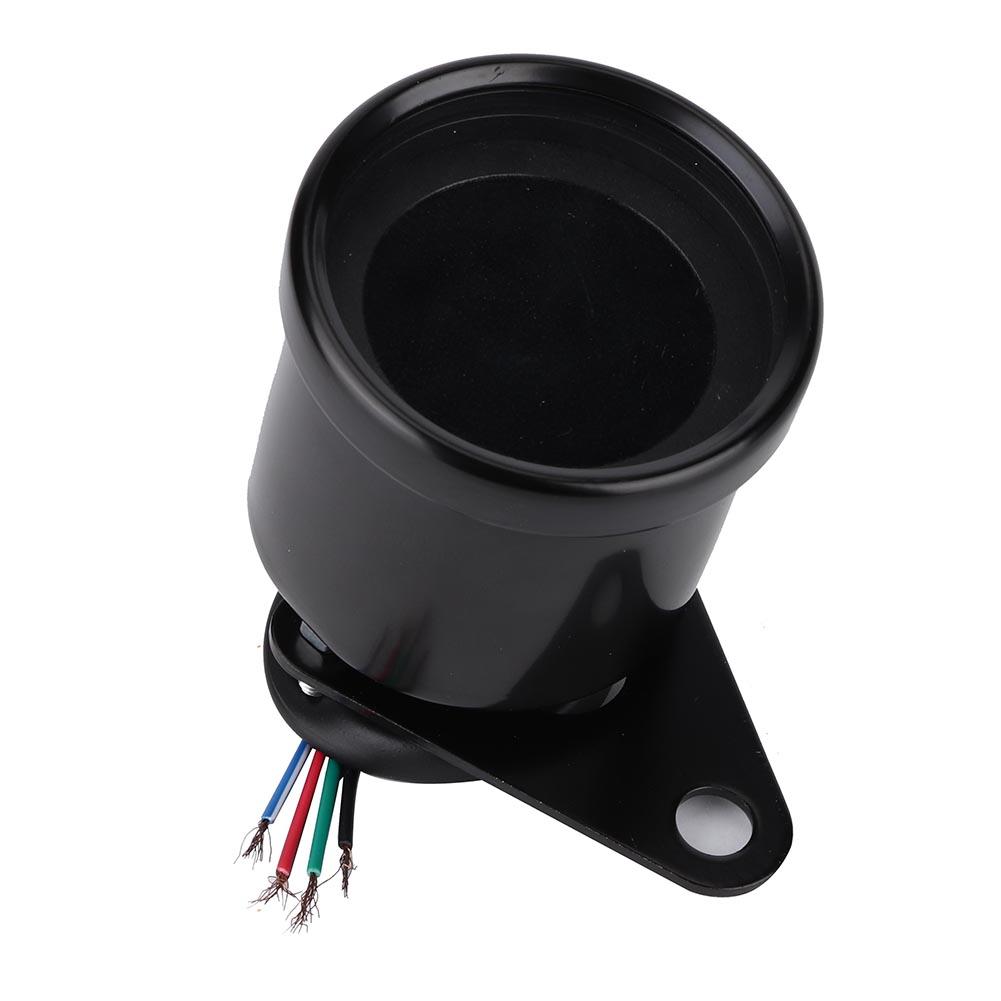 Universal Motorcycle LED Digital Speedometer Tachometer Speed Gauge Oil Level Meter Black