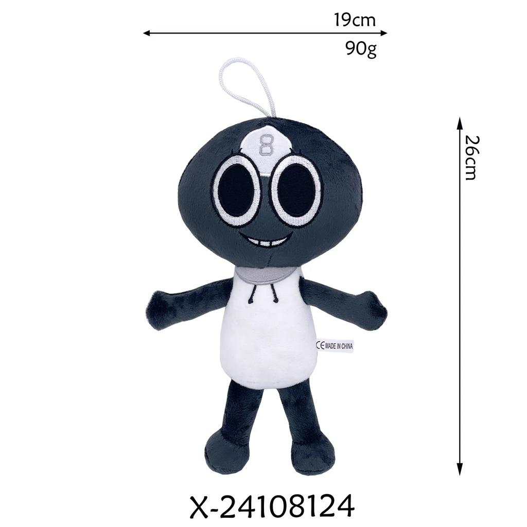 25 stili Dandy's World Peluche Carino Dandy World Scrap Peluche Gioco Horror Goob Pebble Peluche Morbido Cuscino Bambola Regali per Bambini Bambola