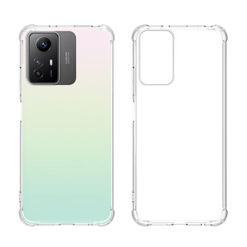 Amazon is suitable for Redmi note14 transparent airbag anti-drop mobile phone case Note15 Pro 4G international version