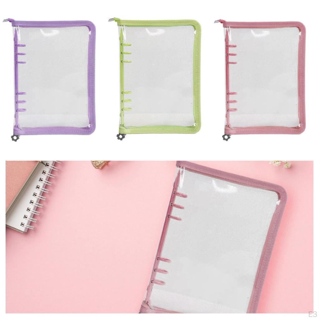 Schmuck Lagerung Buch Ohrring Organizer Fall Geschenk Halter Transparent Tasche für