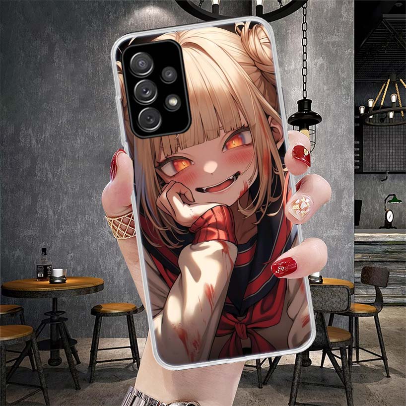 Himiko Toga My Hero Fashion Soft Phone Case For Samsung Galaxy A13 A14 A15 A16 A17 A53 A54 A55 A56 A57 A33 A34 A35 A36 A37 A23 A